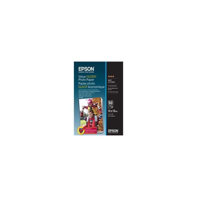 EPSON Value Glossy Photo Paper 10x15cm 20 sheet