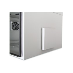 DIGITUS 16U nástěnná skříňka, venkovní, IP55 891x600x600 mm, barva šedá (RAL 7035)
