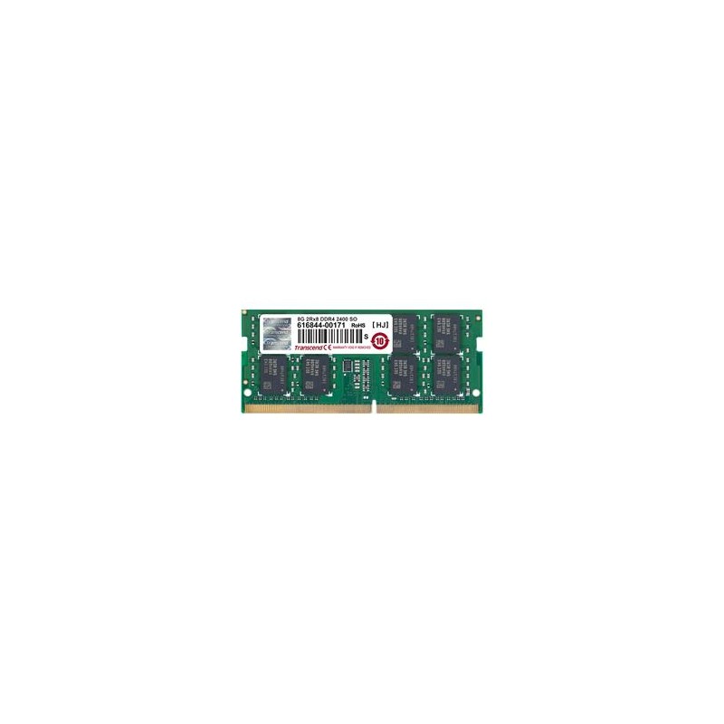 Transcend paměť 8GB SODIMM DDR4 2400 2Rx8 CL17