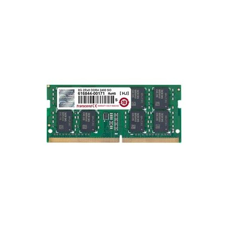 Transcend paměť 8GB SODIMM DDR4 2400 2Rx8 CL17