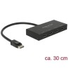 Delock Displayport 1.2 Splitter 1 x Displayport in 4 x Displayport out 4K