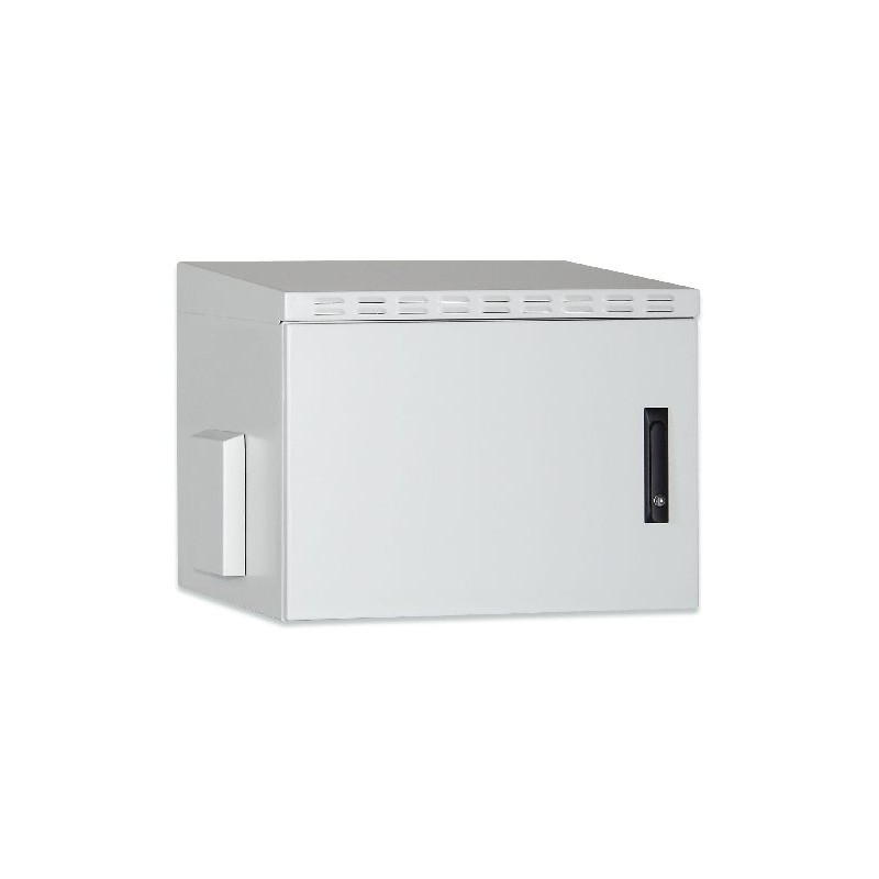 Digitus 16U nástěnná skříňka, venkovní, IP55 891x600x450 mm, barva šedá (RAL 7035)