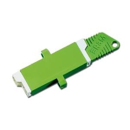 Digitus Spojka FO, simplex, E2000, 8o APC, keramická ferru SM, barva zelená