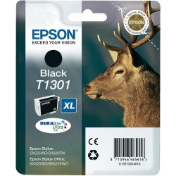 EPSON ink čer Singlepack "Jelen" Black T1301 DURABrite Ultra Ink (25,4 ml)