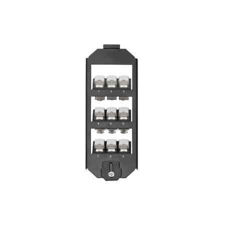 Digitus Sada rámečků, 3 úrovně pro 9x Keystone Jacks Vhodné pro OBO-Ackermann GES9