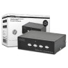Digitus VGA přepínač, 4 vstupy, 1 výstup 250MHz, vč. napájení DC9V, 300 mA, Max. 1080p