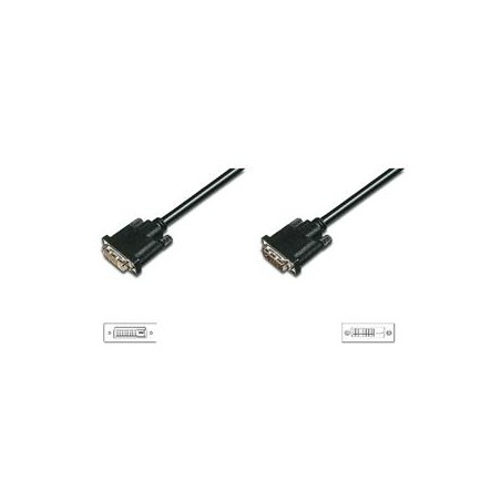 Digitus Prodlužovací kabel DVI, DVI (24 + 1) M / F, 10,0 m, DVI-D Dual Link, bl