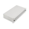 Digitus Fiber Optic Sliding Splice Box, 2U 483 mm (19") including M 25 screw, grey RAL 7035 without front panel