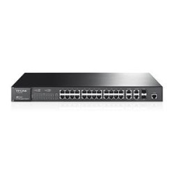 TP-LINK TL-SL5428E JetStream 24-Port 10/100Mbps + 4-Port Gigabit L2 Managed Switch