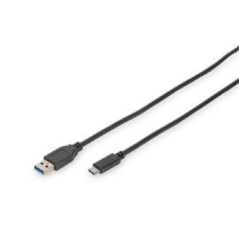 Digitus USB Type-C connection cable, type C to A M/M, 1.0m, Super Speed, bl DB300136010S