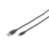 Digitus USB Type-C connection cable, type C to A M/M, 1.0m, Super Speed, bl DB300136010S