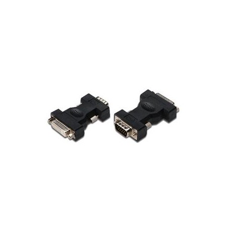 Digitus Adaptér DVI, DVI (24 + 5) - HD15 F / M, duální propojení DVI-I, bl