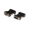Digitus DVI adapter, DVI(24+5) - HD15 M/F, DVI-I dual link, bl, (Digitus polybag)