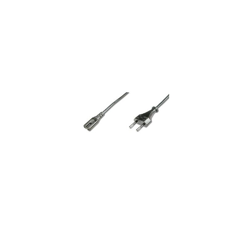 Digitus Napájecí kabel, Euro - C7 M / F, 1,2 m, H03VVH2-F2G 0,75qmm, bl
