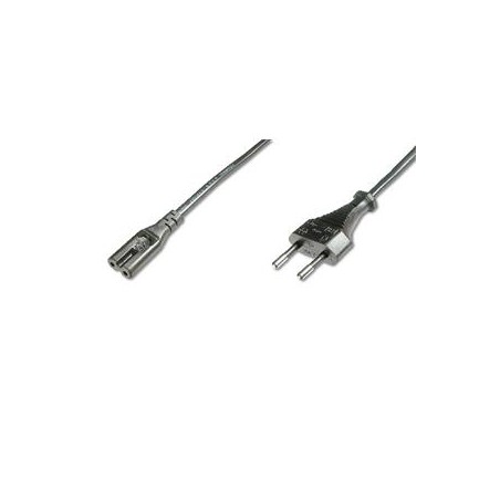 Digitus Napájecí kabel, Euro - C7 M / F, 1,2 m, H03VVH2-F2G 0,75qmm, bl