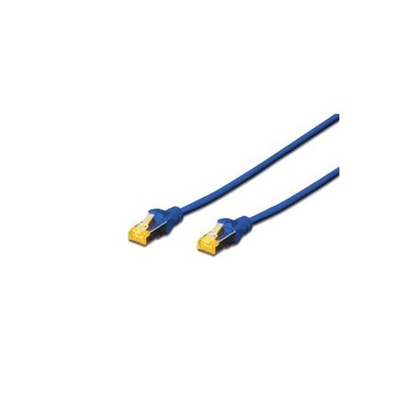 Digitus CAT 6A S-FTP patch cable, Cu, LSZH AWG 26/7, length 10 m, color blue
