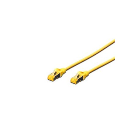 Digitus CAT 6A S-FTP patch cable, Cu, LSZH AWG 26/7, length 10 m, color yellow