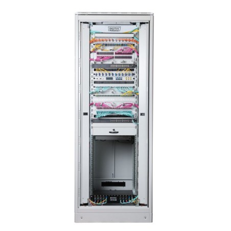 Digitus Síťový stojan 47U, Unique Series 2276x800x800 mm, barva šedá (RAL 7035)