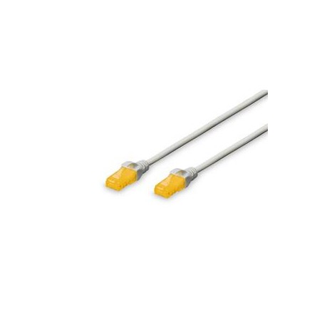 Digitus CAT 6A U-UTP patch cable, Cu, LSZH AWG 26/7, length 0.5 m, color grey