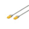 Digitus CAT 6A U-UTP patch cable, Cu, LSZH AWG 26/7, length 0.5 m, color grey