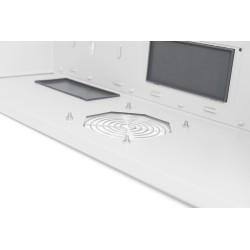 Digitus Nástěnná skříňka, štíhlá 800x640x309 mm, 6U vertikální, barva šedá (RAL 7035)