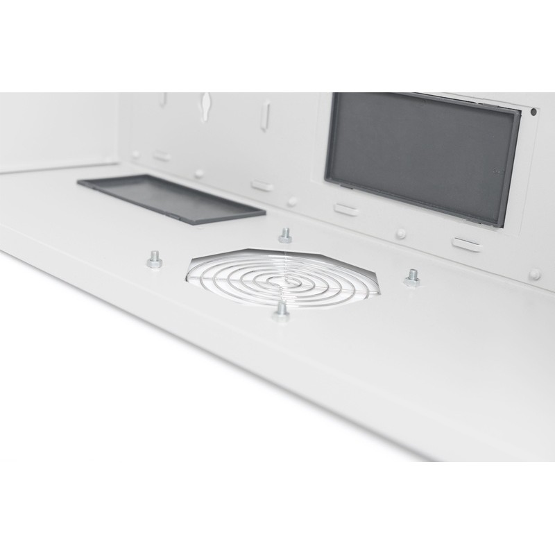 Digitus Nástěnná skříňka, štíhlá 800x640x309 mm, 6U vertikální, barva šedá (RAL 7035)