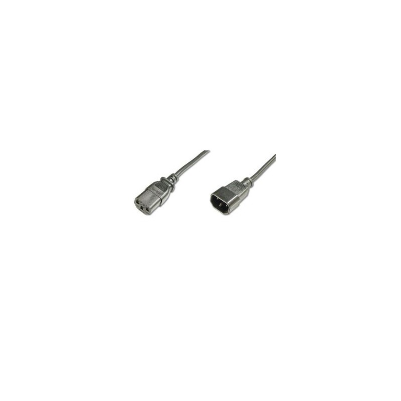 Digitus Prodlužovací napájecí kabel, C14 - C13 M / F, 1,2 m, H05VV-F3G 0,75qmm, bl