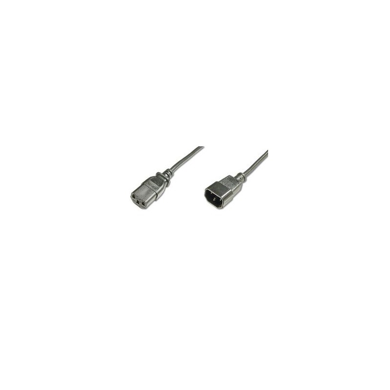 Digitus Prodlužovací napájecí kabel, C14 - C13 M / F, 5,0 m, H05VV-F3G 1,0qmm, sw