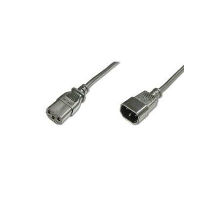 Digitus Prodlužovací napájecí kabel, C14 - C13 M / F, 5,0 m, H05VV-F3G 1,0qmm, sw