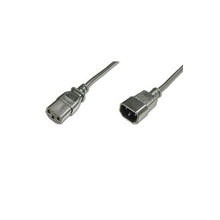 Digitus Prodlužovací napájecí kabel, C14 - C13 M / F, 1,8 m, H05VV-F3G 0,75qmm, bl