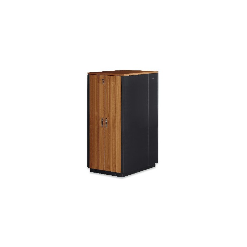 Digitus 42U SOUNDproof rack, 2110x750x1130 mm dřevěný dekor ořech, černý (RAL 9005)