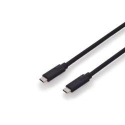Digitus Připojovací kabel USB typu C, typ C na C M/M, 1,0 m, Gen2, 5A, 10 GB, verze 3.1, CE, bl