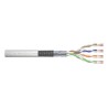 Digitus Patch kabel CAT 5e SF/UTP s kroucenou dvojlinkou, surovýPropojovací kabel CAT 5e SF-UTP, surový, délka 305 m, papírová