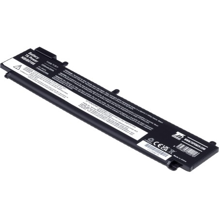 Baterie T6 Power pro Lenovo ThinkPad T460s, T470s, 2200mAh, 25Wh, 3cell, Li-Pol
