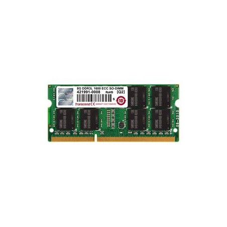 Transcend paměť SODIMM DDR3 8GB 1600MHz, 2Rx8, CL11