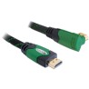 Delock Kabel High Speed HDMI s Ethernetem – HDMI A samec HDMI A samec pravoúhlý 3 m