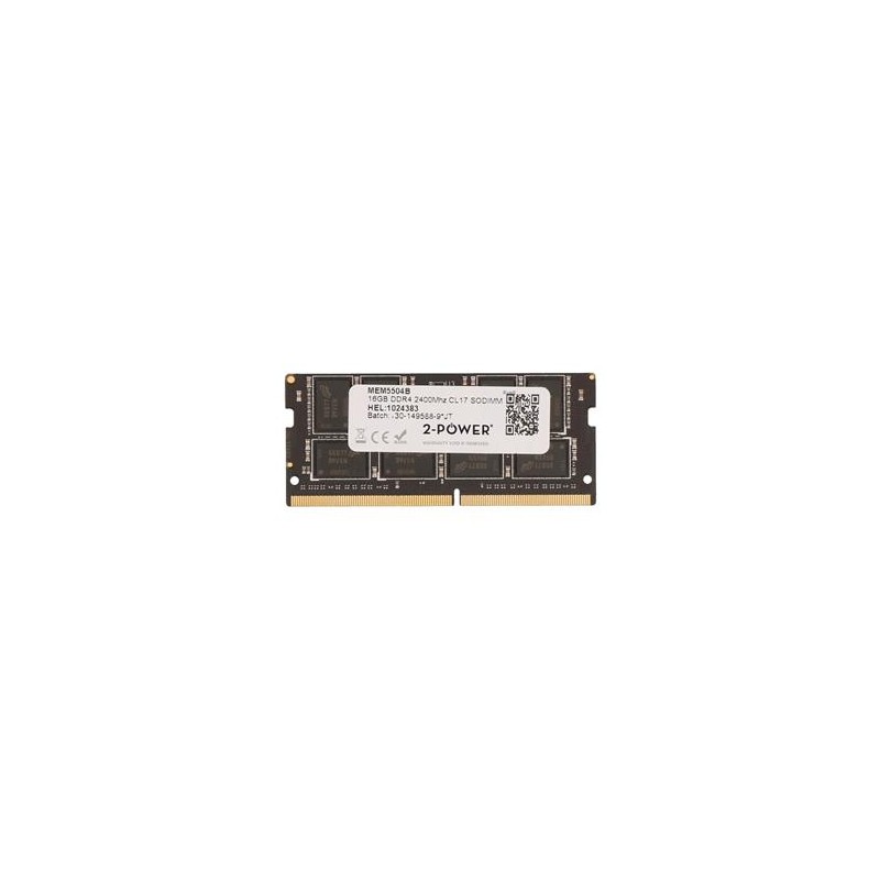 2-Power 16GB PC4-19200S 2400MHz DDR4 CL17 Non-ECC SoDIMM 2Rx8 (DOŽIVOTNÍ ZÁRUKA)