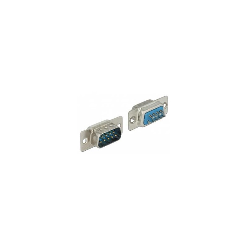 Delock Konektor Sub-D 9 pin samec