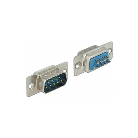 Delock Konektor Sub-D 9 pin samec