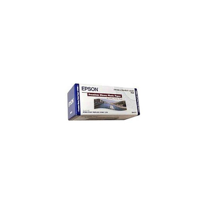 EPSON Premium Glossy Photo Paper Roll, 210 mm x 10 m, 255 g/m2