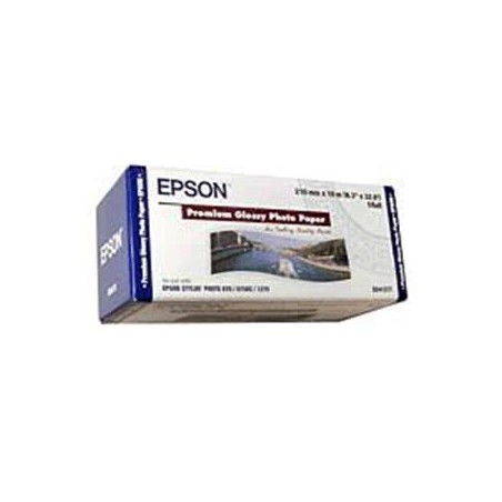 EPSON Premium Glossy Photo Paper Roll, 210 mm x 10 m, 255 g/m2