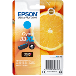EPSON ink bar Singlepack "Pomeranč" Cyan 33XL Claria Premium Ink