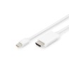 Digitus DisplayPort kabelový adaptér, mini DP - HDMI, 2m ,DP 1.2_HDMI 2.0, 4K/60Hz
