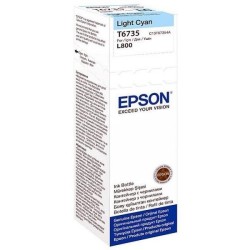 EPSON ink bar T6735 Light Cyan ink container 70ml pro L800/L1800, FOTO 1900 stran
