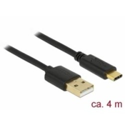 Delock USB 2.0 kabel Typ-A na Type-C 4 m