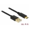 Delock USB 2.0 kabel Typ-A na Type-C 4 m