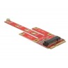 Delock Převodník Mini PCIe M.2 Key B slot + Micro SIM slot