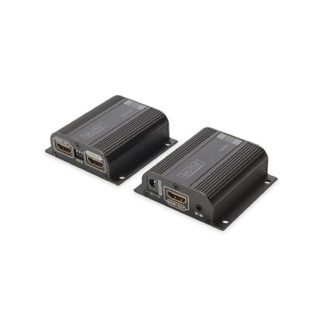 Digitus Sada HDMI Extender, 50 m přes síťový kabel (CAT 6 / 6a / 7), EDID, 1x výstup HDMI Loop out, FHD, 1080p