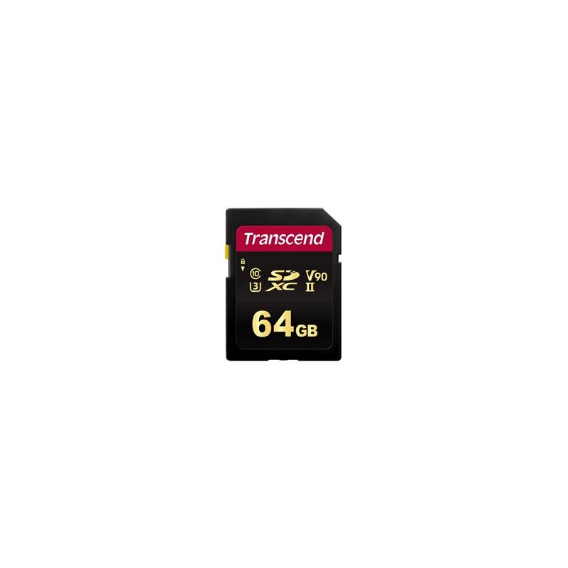 Transcend 64GB SDXC 700S (Class 10) UHS-II U3 V90 MLC paměťová karta, 285 MB/s R, 180 MB/s W