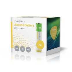 Nedis BAAKLR0320BX - Alkalická Baterie AAA | 1.5 V | 20 kusů | Box